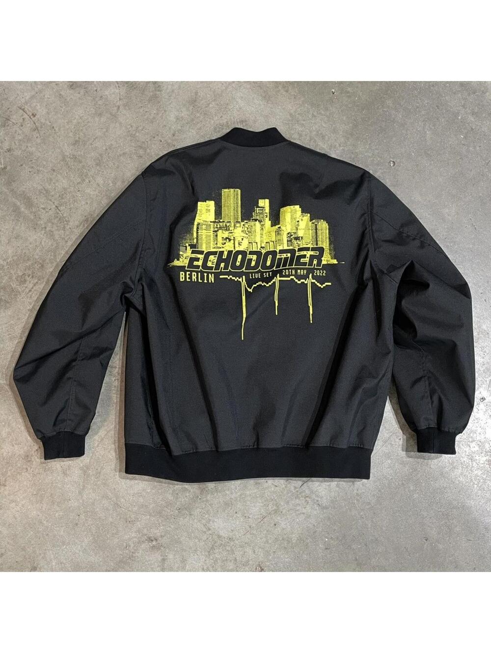 Raf Simons ss22 scholl uniform bomber Echodromer black